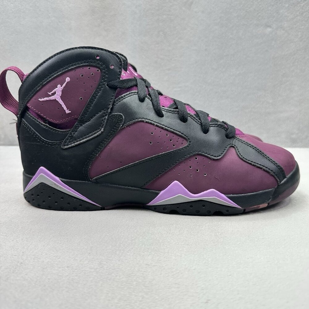 Size 8Y / Womens 9.5 Jordan 7 Retro (GS) Mulberry Purple Shoes Sneakers 2015‎
